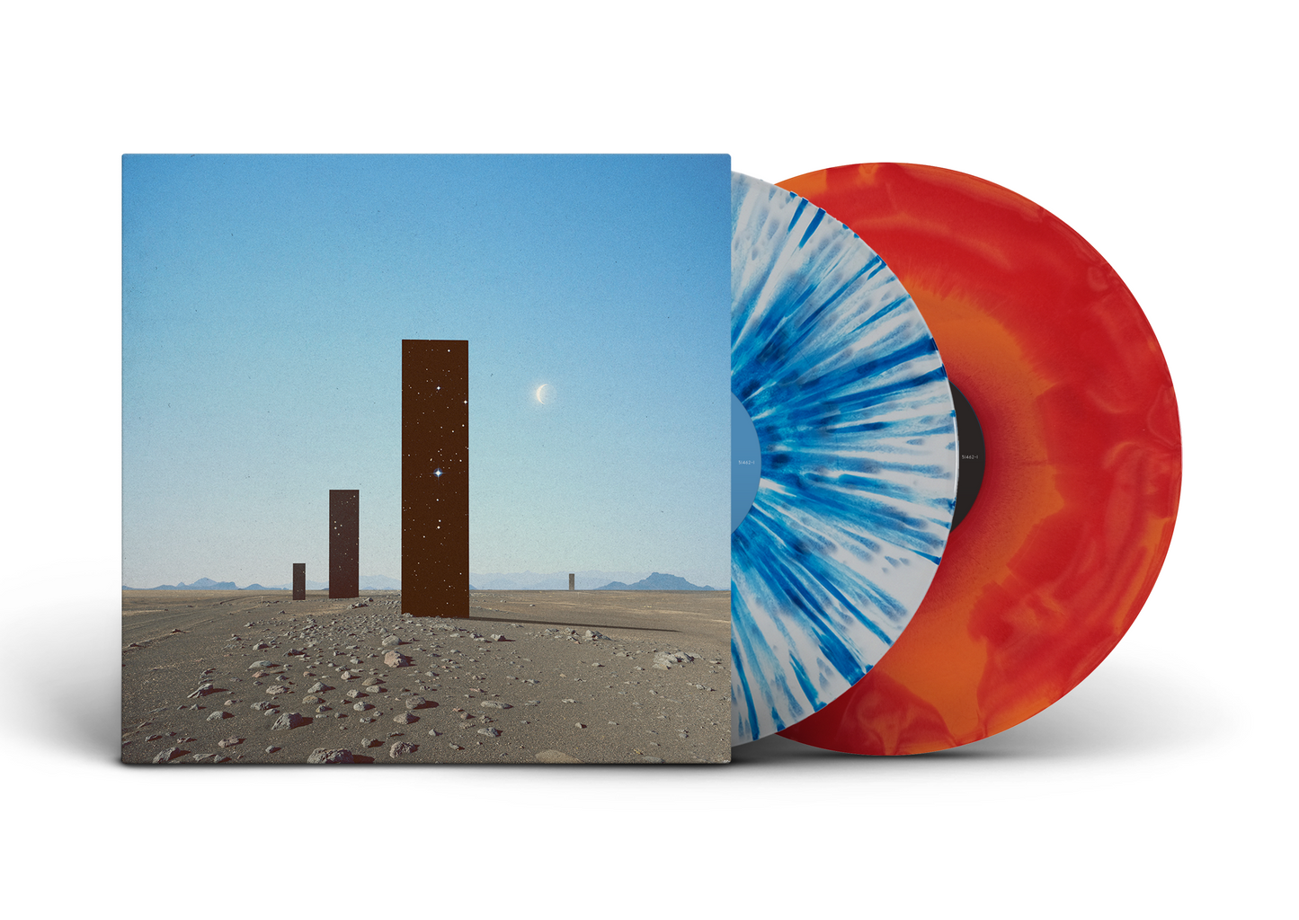 Eternal Embers Vinyl - 2nd Press (Limited Edition Blue White Splatter + Tangerine Sunburst)