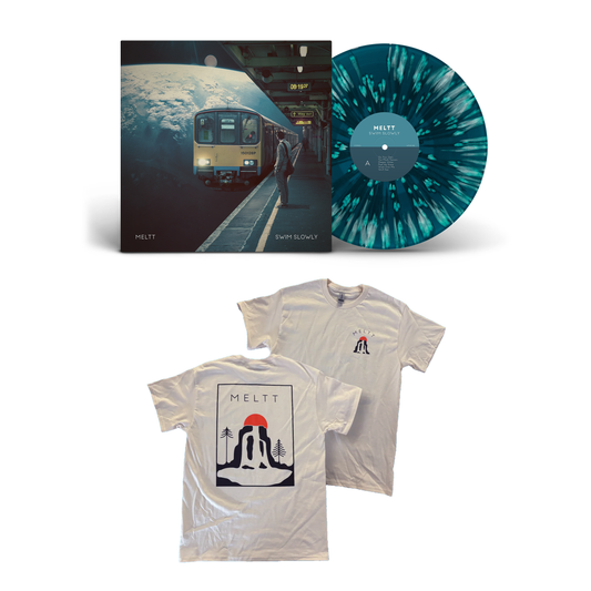Swim Slowly Vinyl + Shirt Bundle