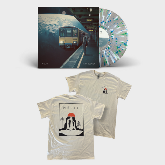 Swim Slowly Vinyl + Shirt Bundle