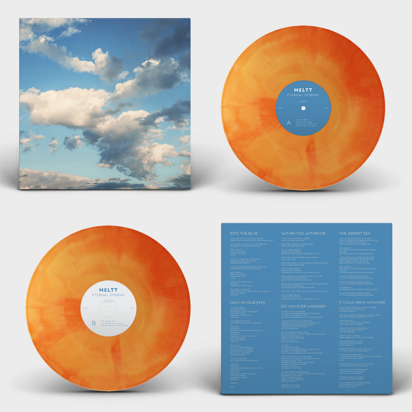 1st Press Limited Edition 12" Sun + Moon coloured double vinyl.